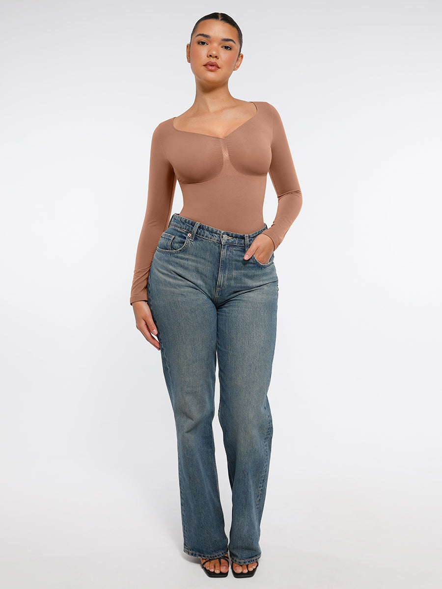 Le Body Décolleté Diamant — Collection L’Invisible
