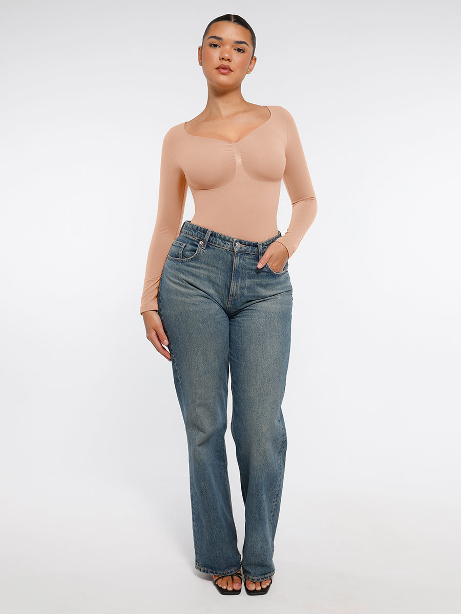 Le Body Décolleté Diamant — Collection L’Invisible