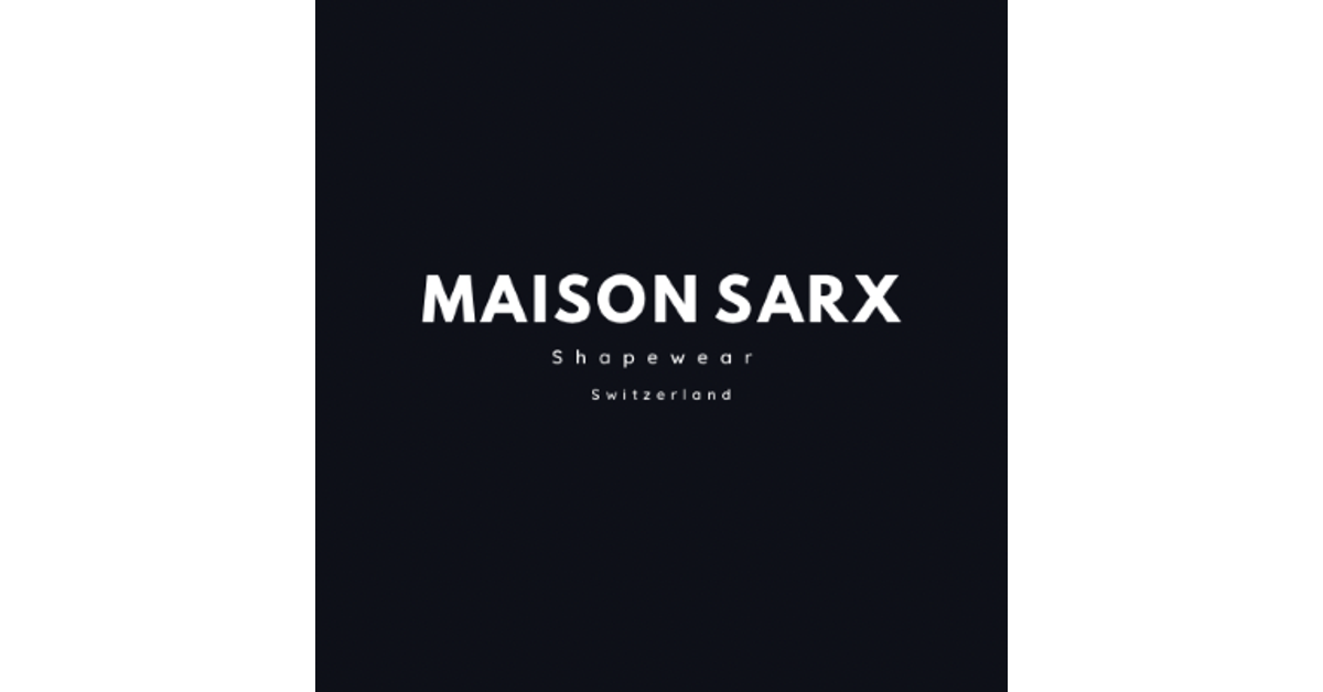 Maison Sarx | High-end Shapewear & Lingerie in Switzerland.